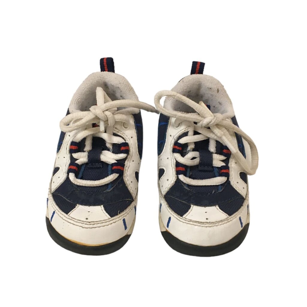 Shoes (White/Blue), Boy, Size: 5