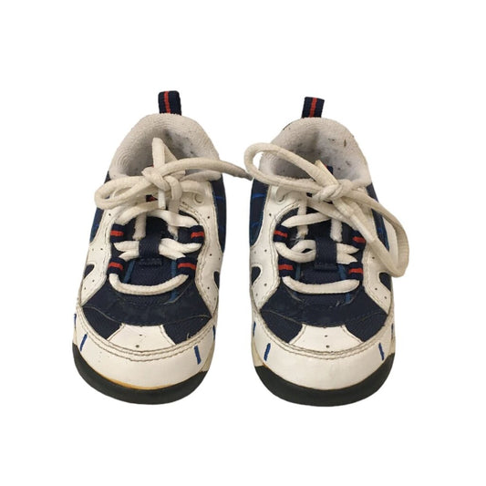 Shoes (White/Blue), Boy, Size: 5