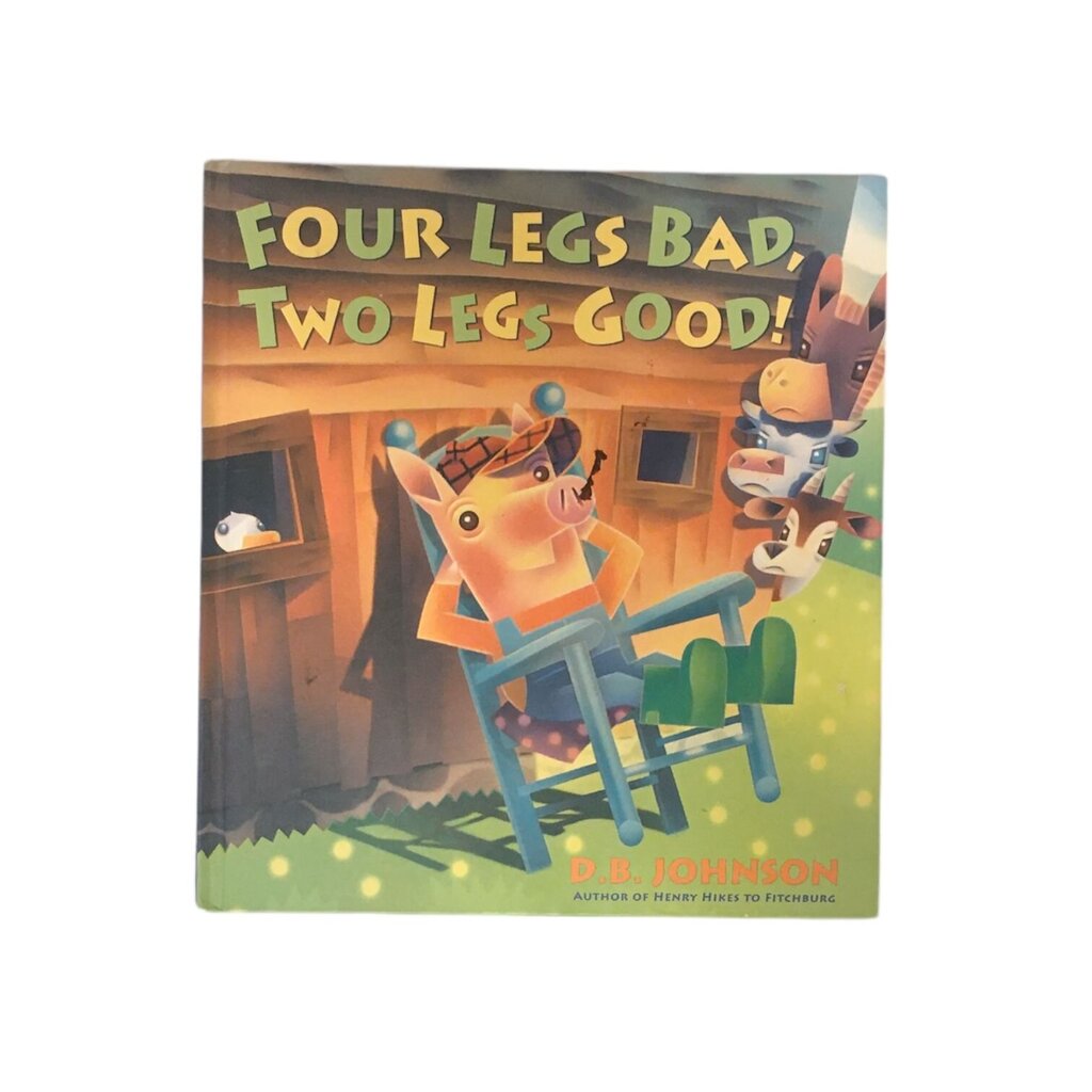 Four Legs Bad Two Legs Good!, Book
