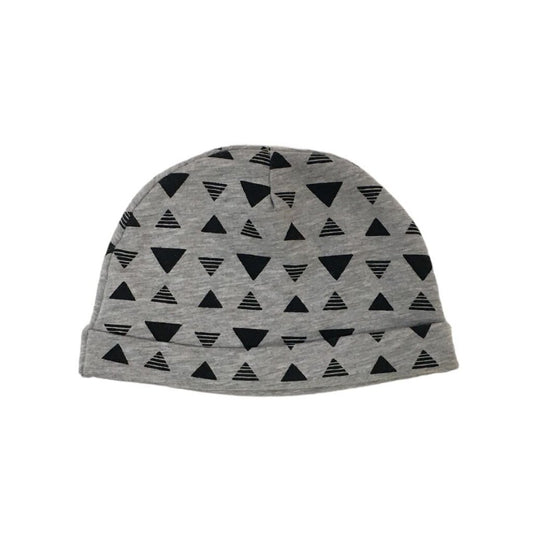 Hat (Grey/Triangles), Boy, Size: 6/12m