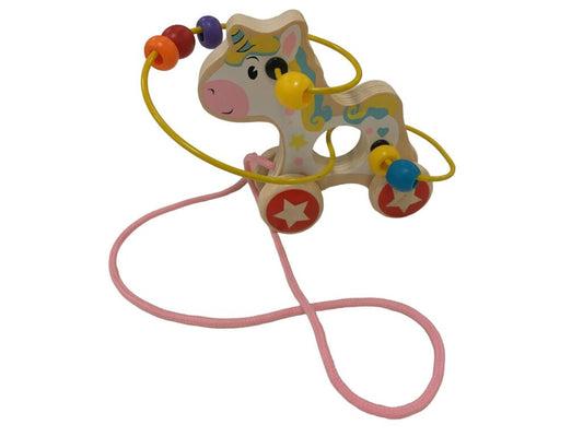 Unicorn Pull Toy Maze, Toys, Size: -