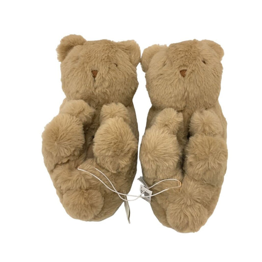 Shoes (Slippers/Bear) NWT, Boy, Size: 1/2y