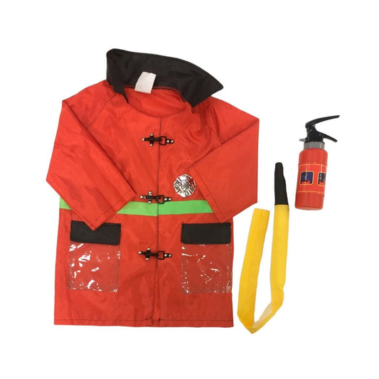 Costume: Fireman, Boy, Size: 4/5
