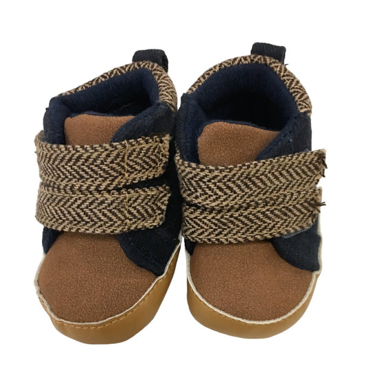 Shoes (Blue/Brown), Boy, Size: 1