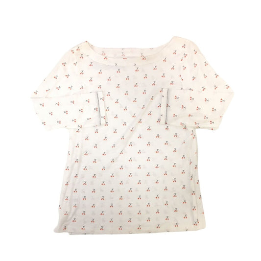 Long Sleeve Shirt: Cherry, Womens, Size: S