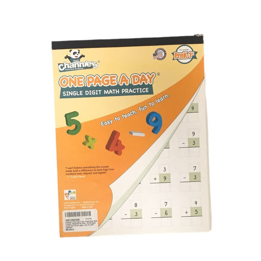 Math Practice Workbook, Book