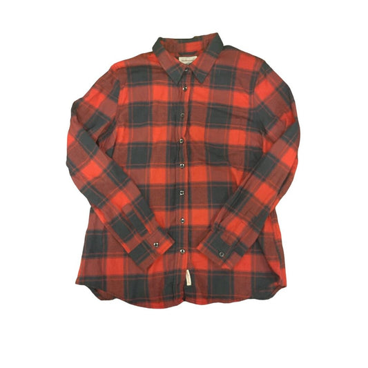 Long Sleeve Shirt, Boys, Size: M