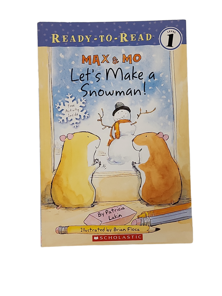 Book: Max & Mo Let's make a Snowman, Book
