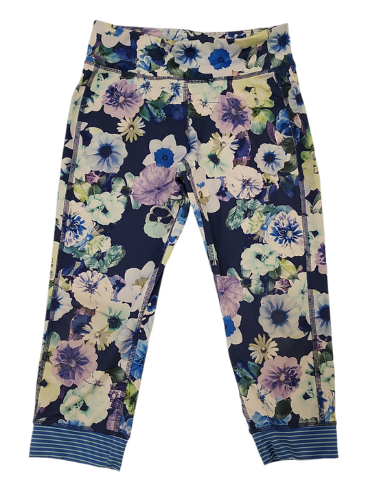 Pants, Athletic/Flowers, Girl, Size: 10/12