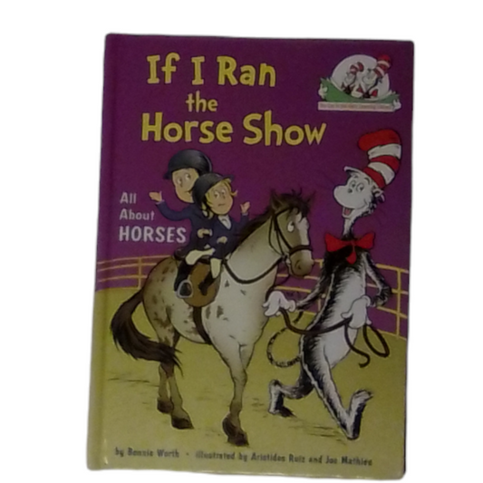 If I Ran The Horse Show, Book