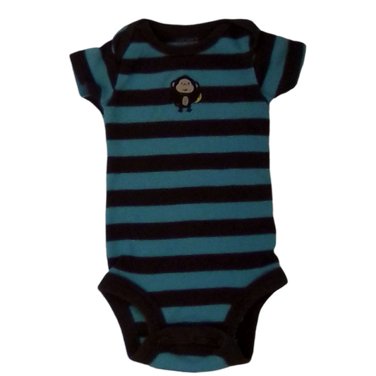 Onsie (Blue/Brown Stripe), Boys, Size: Nb