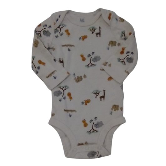 Long Sleeve Onsie, Boys, Size: 6m