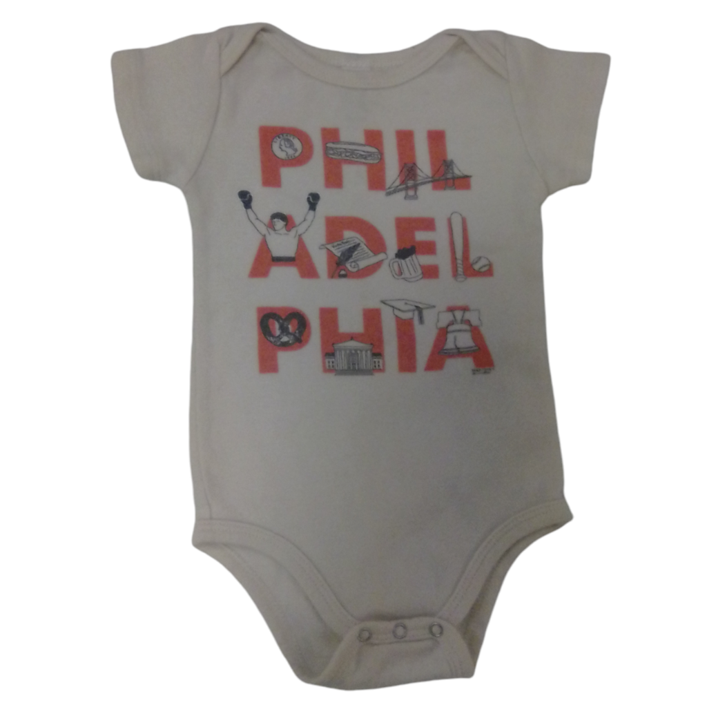 Onesie (Philadelphia), Boy, Size: 6/12m