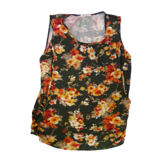 Tank (Nursing/Flowers), Maternit, Size: XL