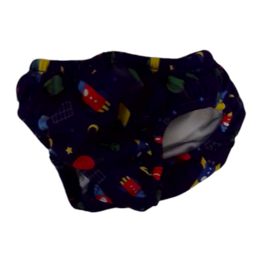 Swim Diaper: Space, Boy, Size: 18/24m
