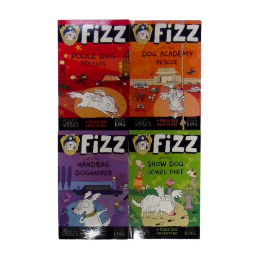 4pc Fizz Dog Detective, Book
