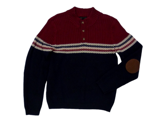 Sweater (Red/Blue), Boy, Size: 10/12