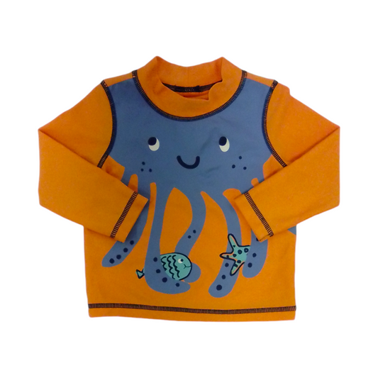 Swim (Shirt/Orange), Boy, Size: 9m