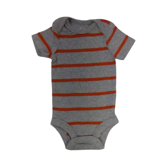 Onesie (Gray/Orange), Boy, Size: Nb