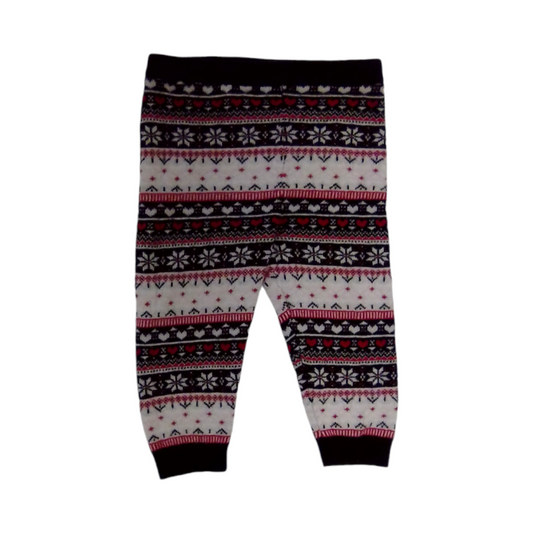 Pants (Black/White/Red), Boy, Size: 9m