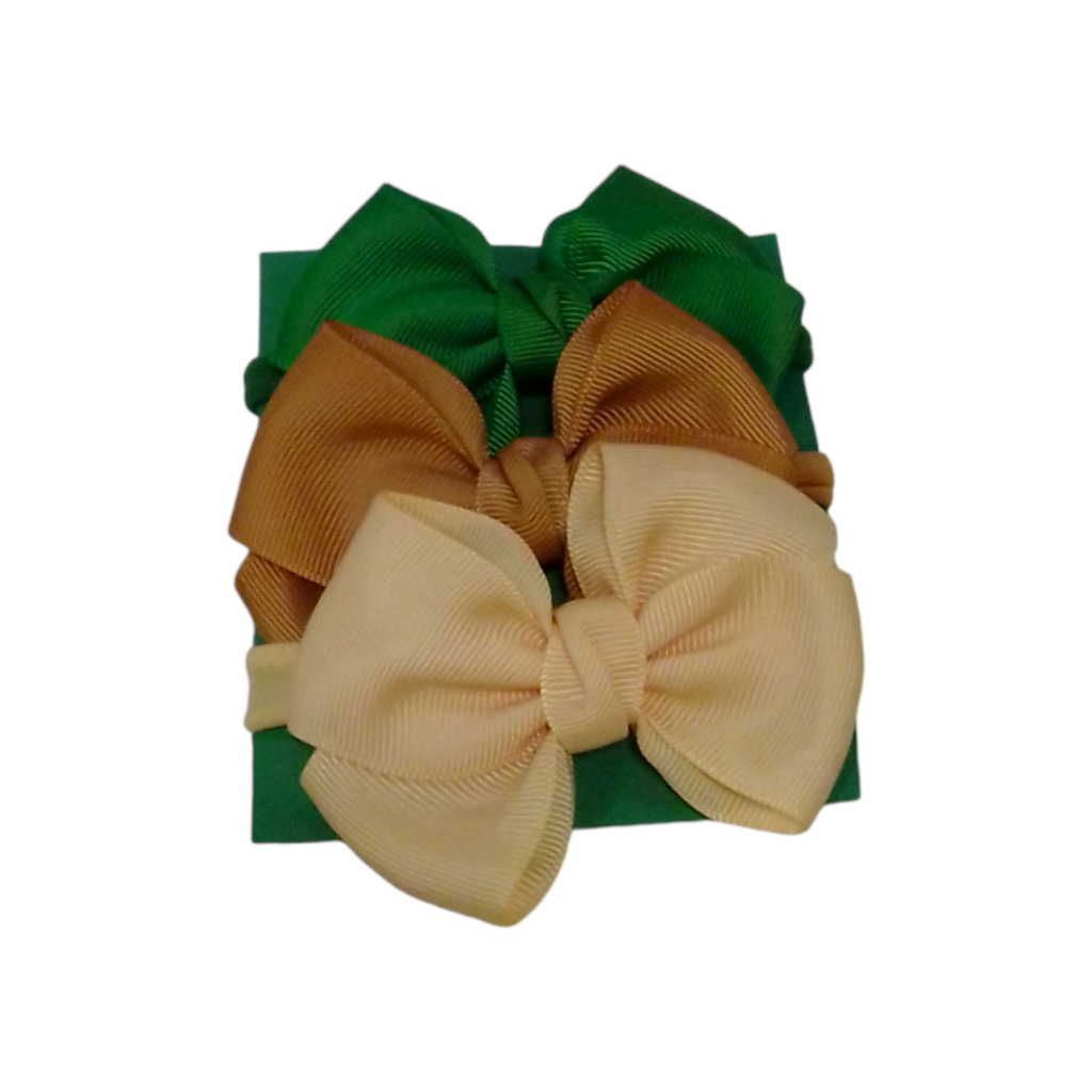 3pc Bow Headbands, Girl