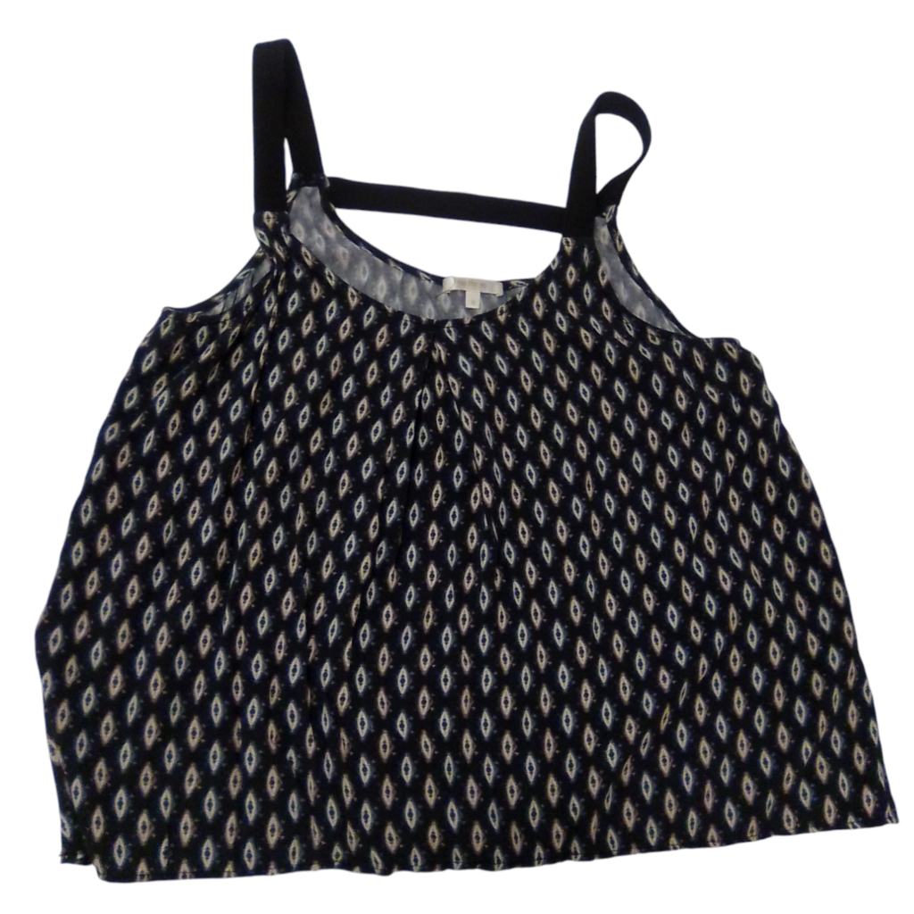 Blue Brown Pattern, Womens, Size: S