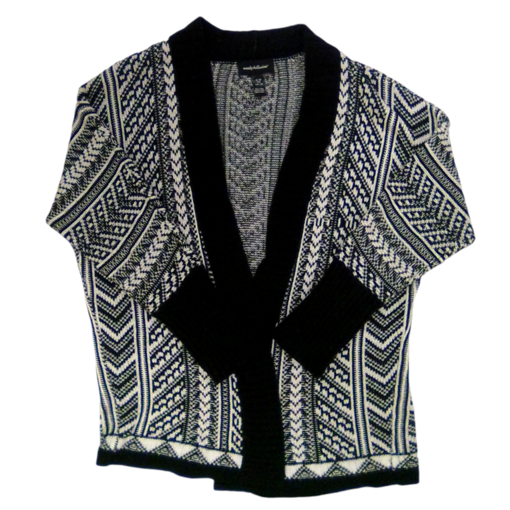 Sweater (Black/White), Womens, Size: S/m