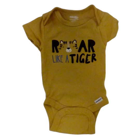 Onsie (Yellow/Tiger), Boys, Size: Nb