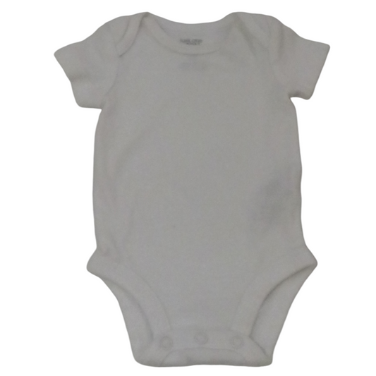 Onesie (White), Girls, Size: Nb