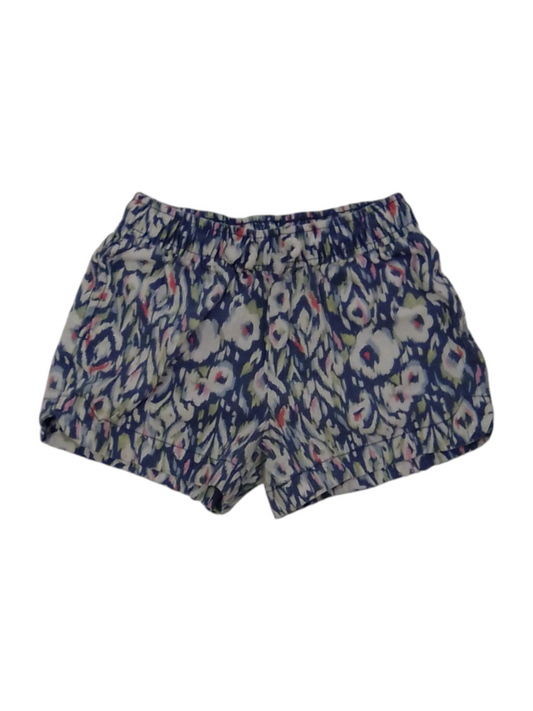 Shorts: Blue & Patterned, Girl, Size: 7
