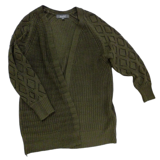 Sweater: Black/Large Knit, Womens, Size: Xs