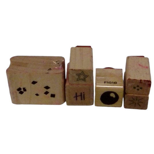 6pc Shapes Stamps, Toys