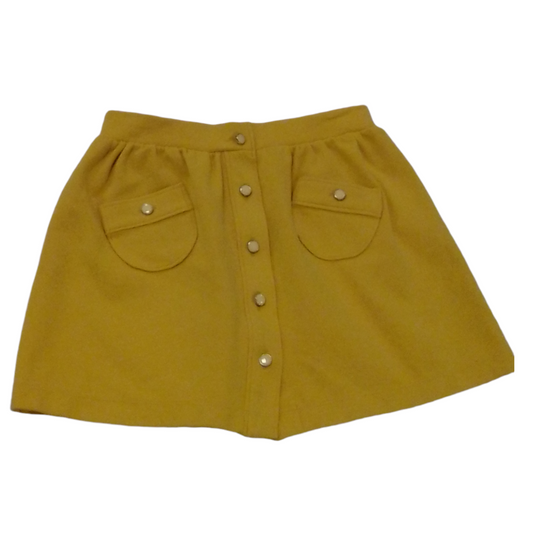 Skirt: Yellow, Girl, Size: 7
