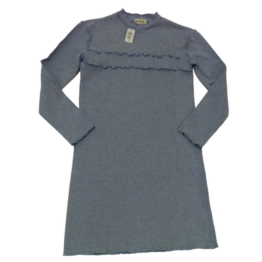 Long Sleeve Dress:purple, Girl, Size: 10