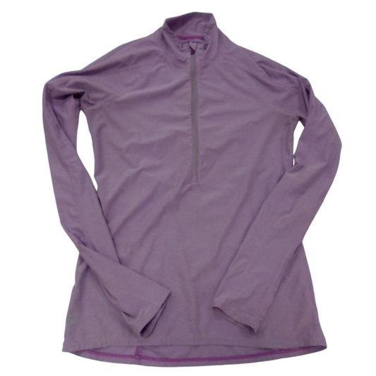 Long Sleeve Shirt: Purple, Womens, Size: S