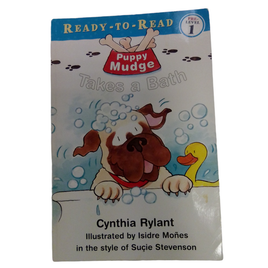 Puppy Mudge Takes A Bath, Book