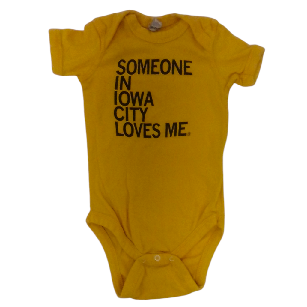 Onesie (Iowa/Yellow), Boy, Size: 6m