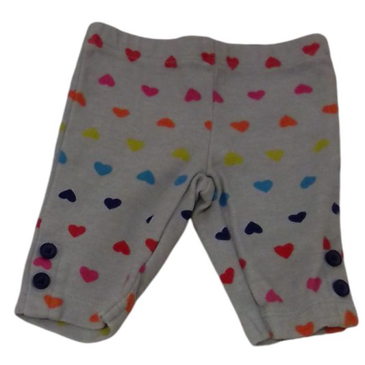 Shorts: Hearts, Girl, Size: Nb