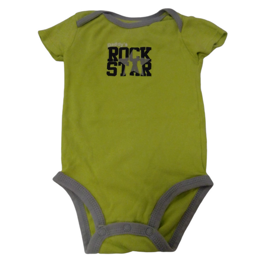 Onesie:daddys Rockstar, Boy, Size: 6m