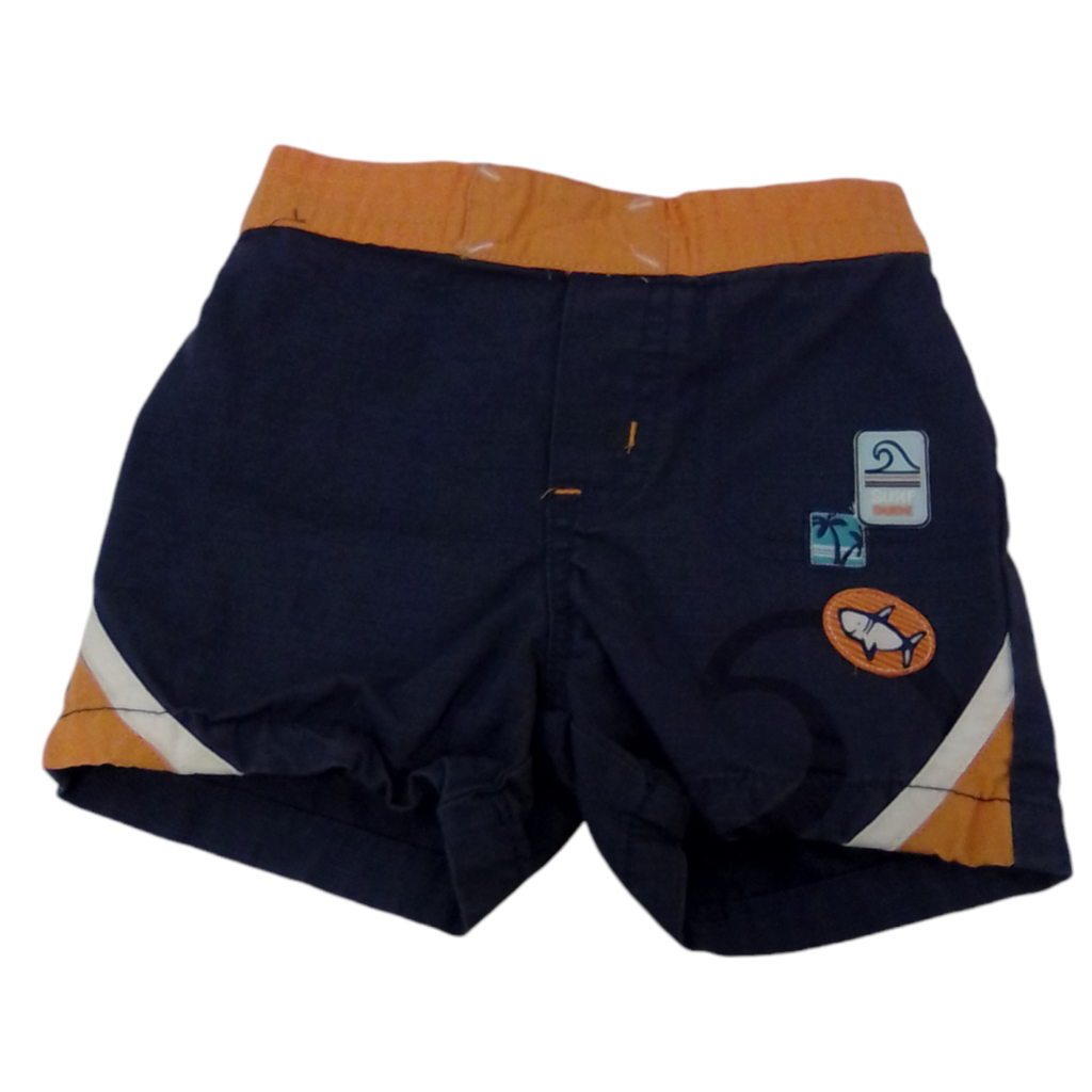 Shorts: Orange/blue, Boy, Size: 9m