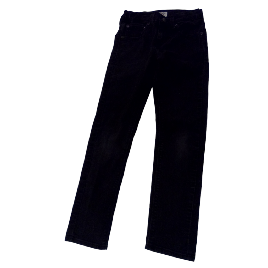 Pants: Black Denim, Boy, Size: 10