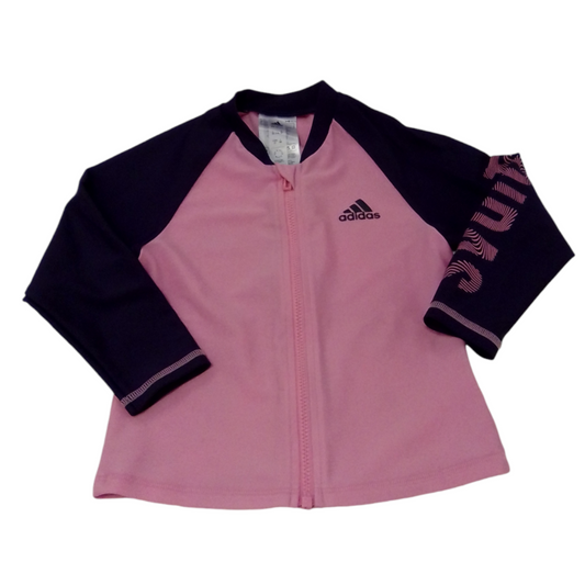 Swim Shirt: Pink/purple, Girl, Size: 4t