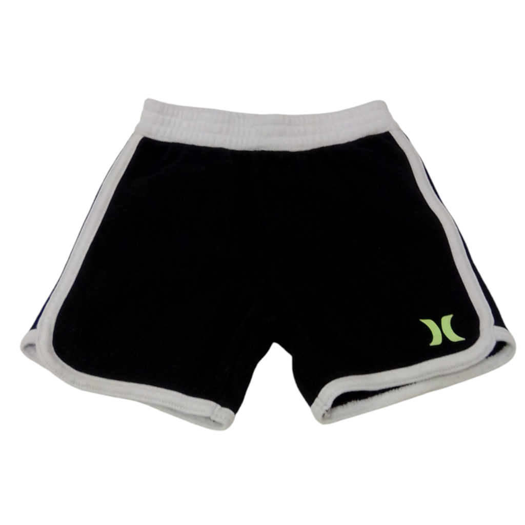 Shorts: Black/white Stripe, Boy, Size: 18m