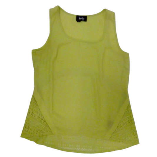 Shirt:Lime Green, Womens, Size: M