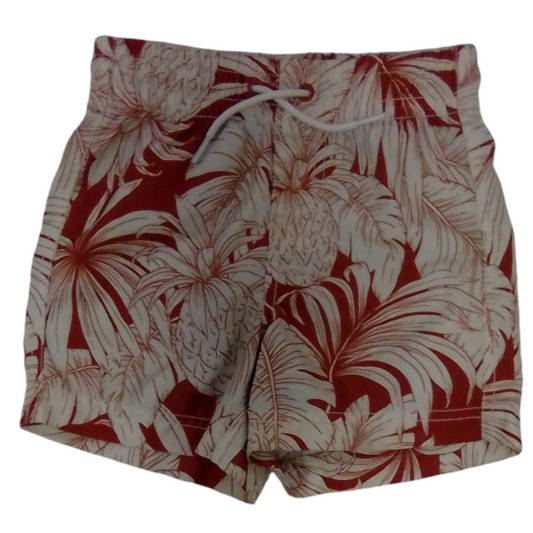 Swim Shorts:orange/forest, Boy, Size: 5