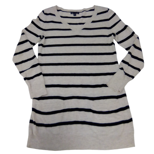 Long Sleeve Shirt:Stripes, Womens, Size: XS