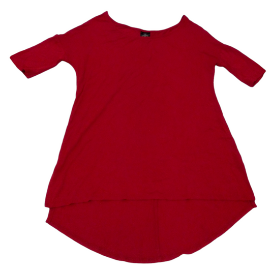 Shirt: Red, Womens, Size: XS