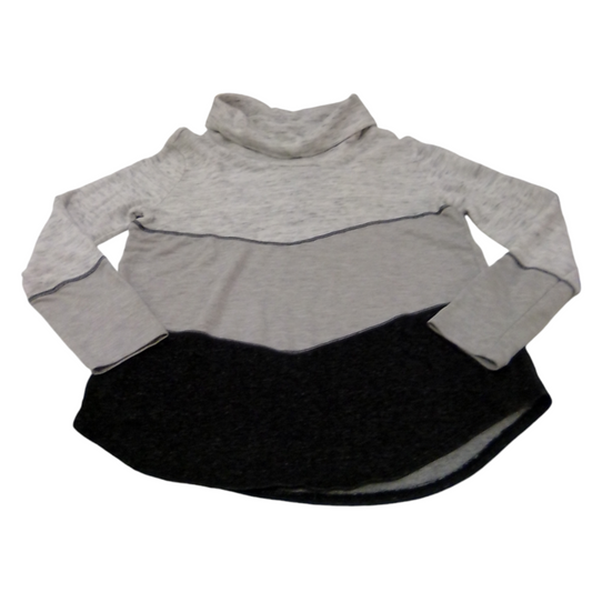 LS Shirt: Grey/Black, Womens, Size: S