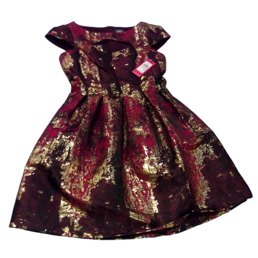 Dress:Maroon/Gold, Womens, Size: S