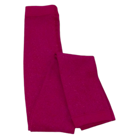 Footless Leggings: Pink, Girl, Size: 12/14